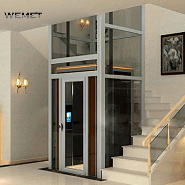 house elevator hydraulic home internal lift price 2/3/4 floors indoor outdoor small home elevator for 2 person