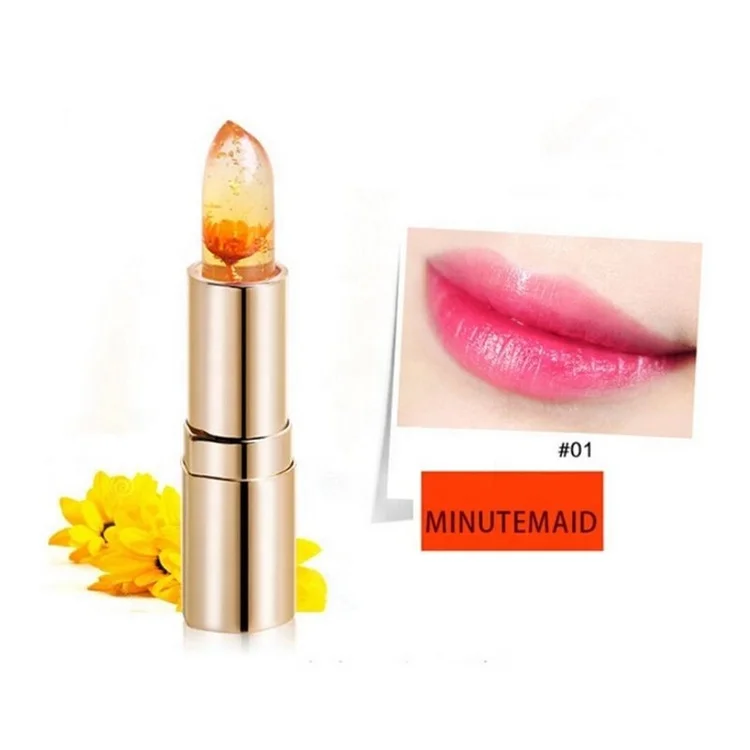 
Hot Selling Kailijumei flower glitter jelly lipstick With Authorization 