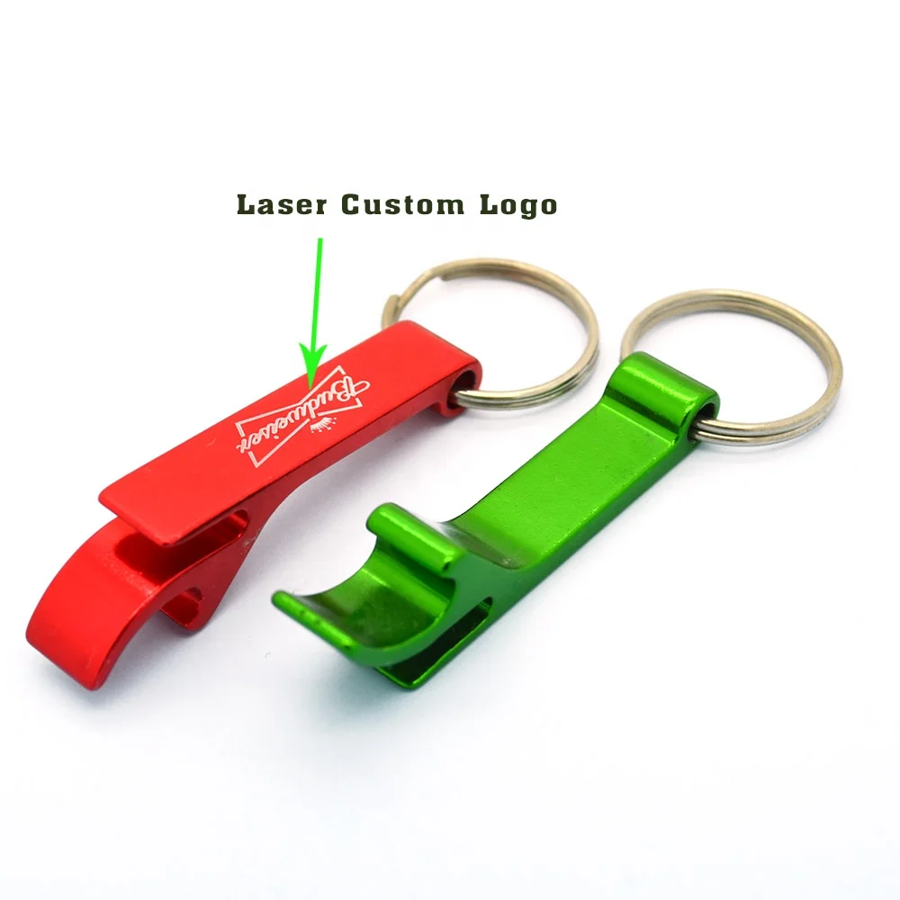 Professional Manufacturer Custom Keychain Bottle Opener Aluminium Keyholder Custom Key Chain Logo