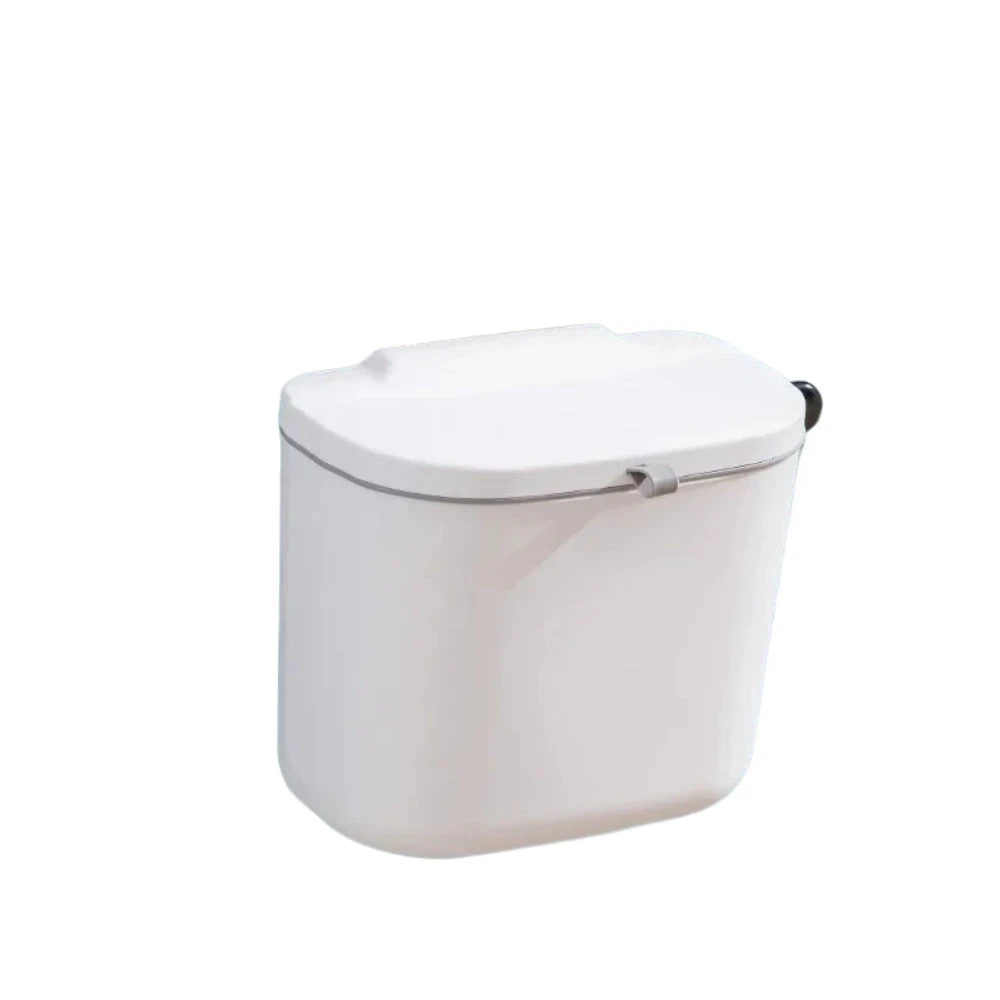 Household Plastic mini Rectangle Hanging Recycling Trash Can Garbage Bins Storage Bucket for Kitchen