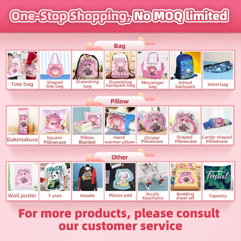 Ecai Custom Cartoon Girl NEKOPARA Chocolat And Vanilla Japan Adult Uncensored Pillow Dakimakura Covers