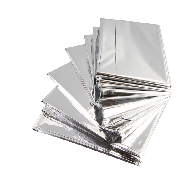 Emergency Blanket Mylar Survival Blanket Foil Space Solar Emergency Thermal Blanket