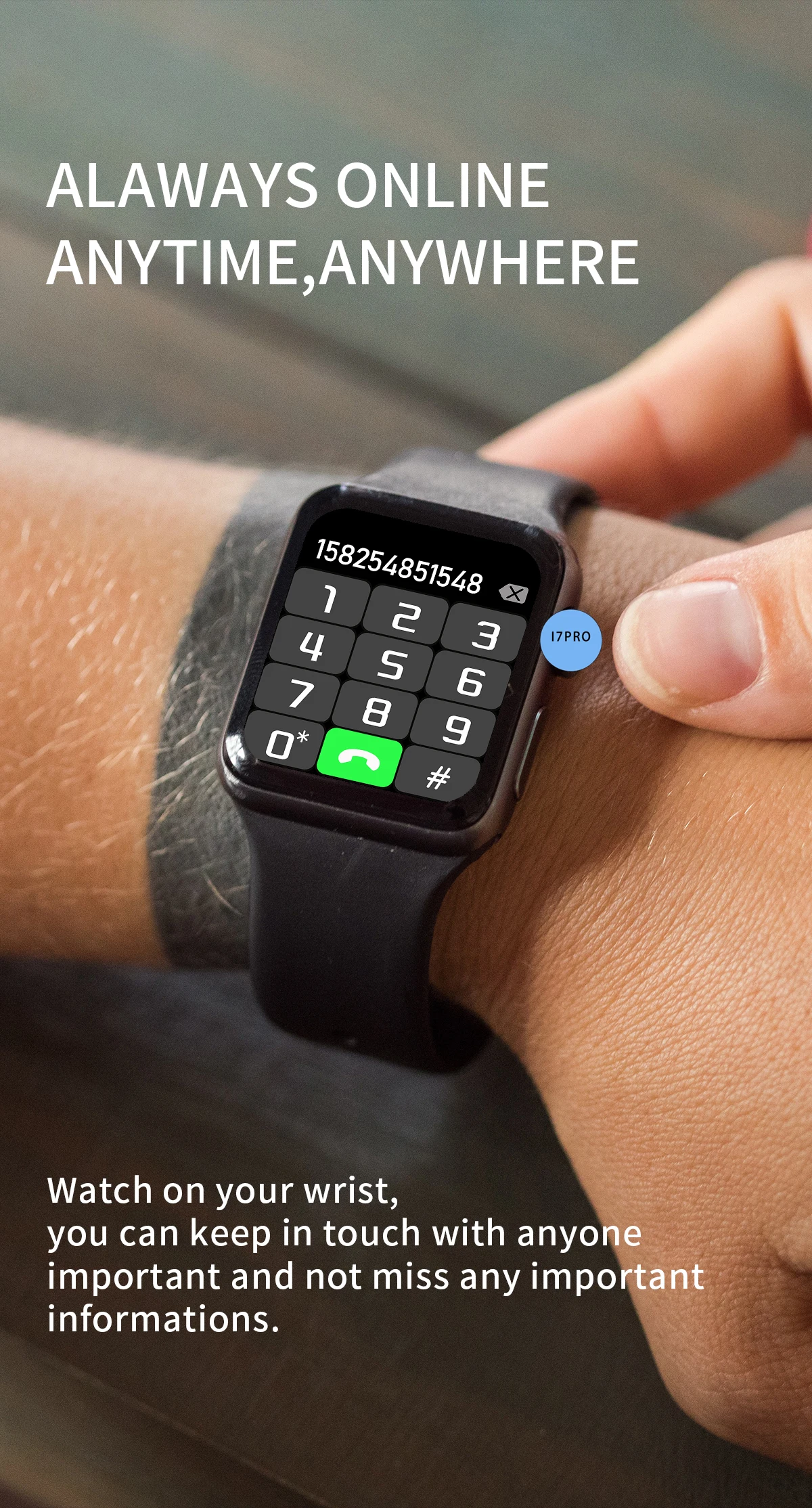 2021 Motion tracking i7 pro smart watches Respiratory temperature detection series 7 smart watch with Built in games