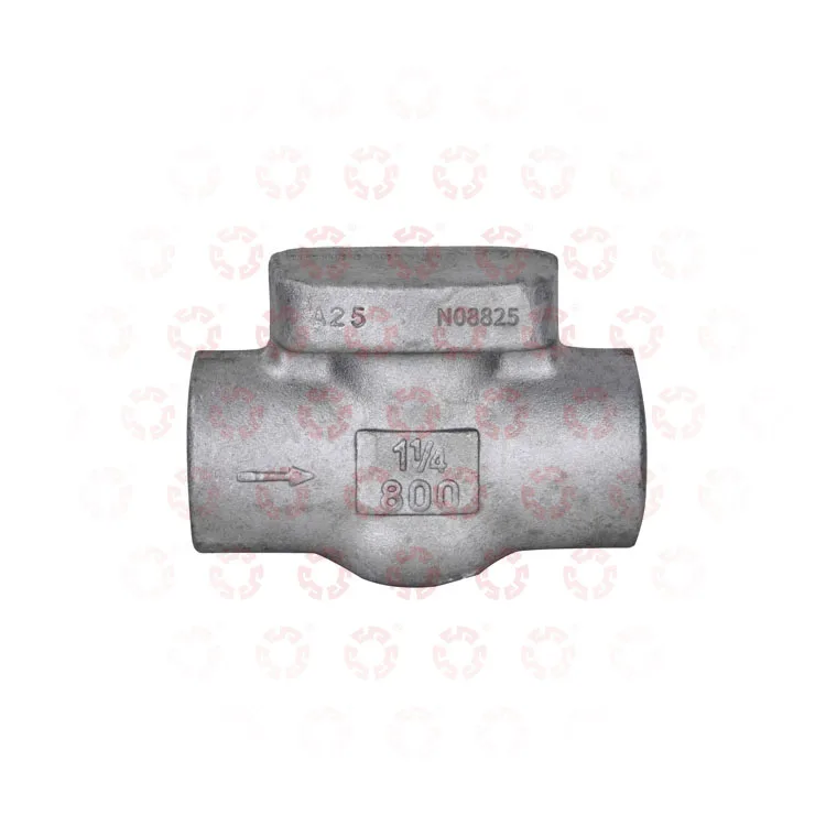 Factory Direct Sales 2 Way Pipe Fittings Stainless Steel 304 316 Class 800 A25 Shut Off valve Flange Forged Stop Valve