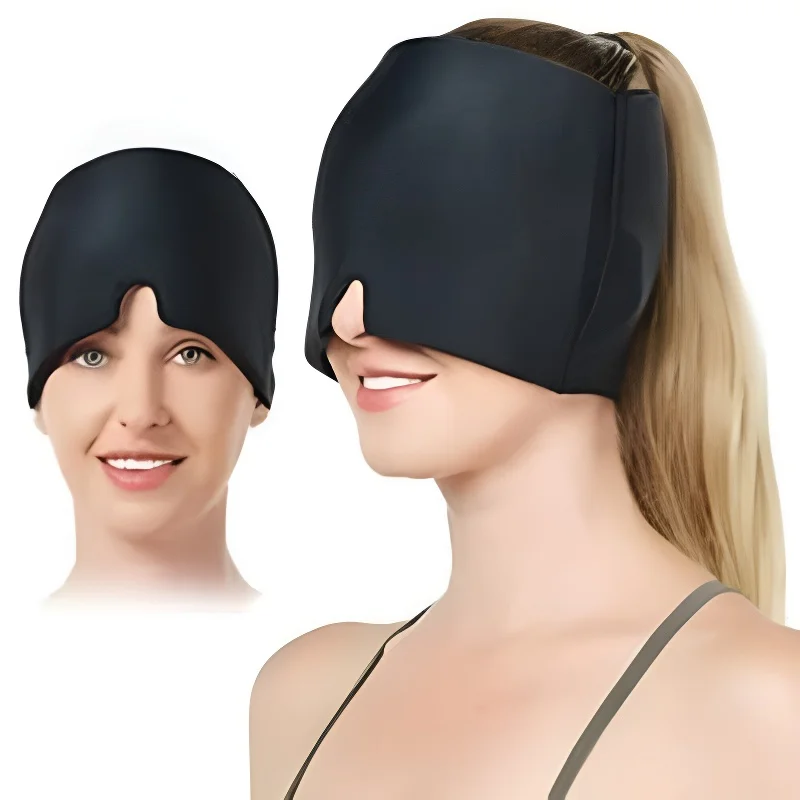 Hot Selling heat pack Gel Compression Cap Ice Pack Hot & Cold Migraine Relief and Rehabilitation migraine relief gel cap