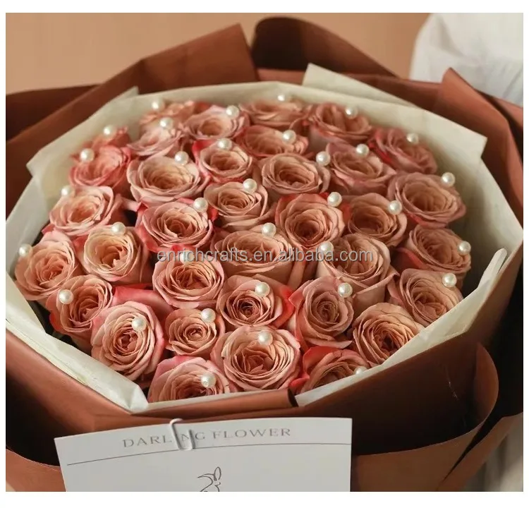 Artificial pearl jewelry, floral accessories, flower gift boxes, baking packaging, and versatile DIY packaging materials