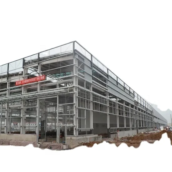 Low Cost Cheap Price large span metal space frame Prefab Houses Prefabricated Steel Structure Warehouse for sale