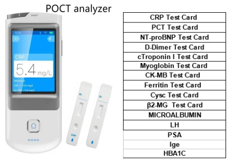 
High Accuracy Portable Immunoassay Quantitative POCT hba1c Analyzer Rl-A2000 