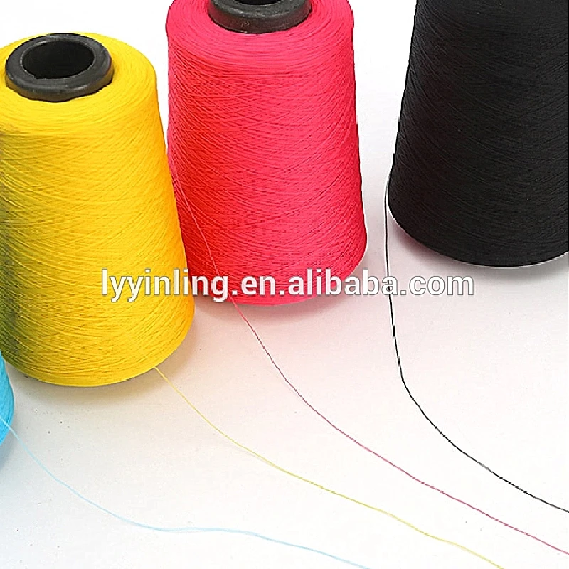 
Polyester Material Bag Closing Sewing Thread 20/6 Spun Polyester Yarn Manufacturer In China 