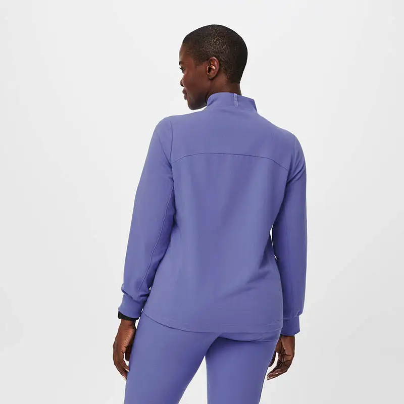 Hot Selling Wholesale Custom Long Sleeve Jacket Doctor Nurse Hospital Uniform Nursing Medical Jackets Lab Scrub Set For Women