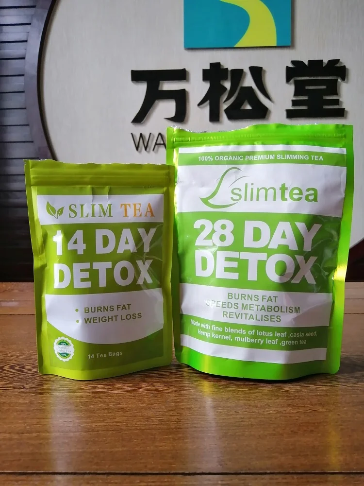 Winstown private label 14day detox fit skinny herb tea teatox detox flat tummy chinese natural herbal supplement diet tea