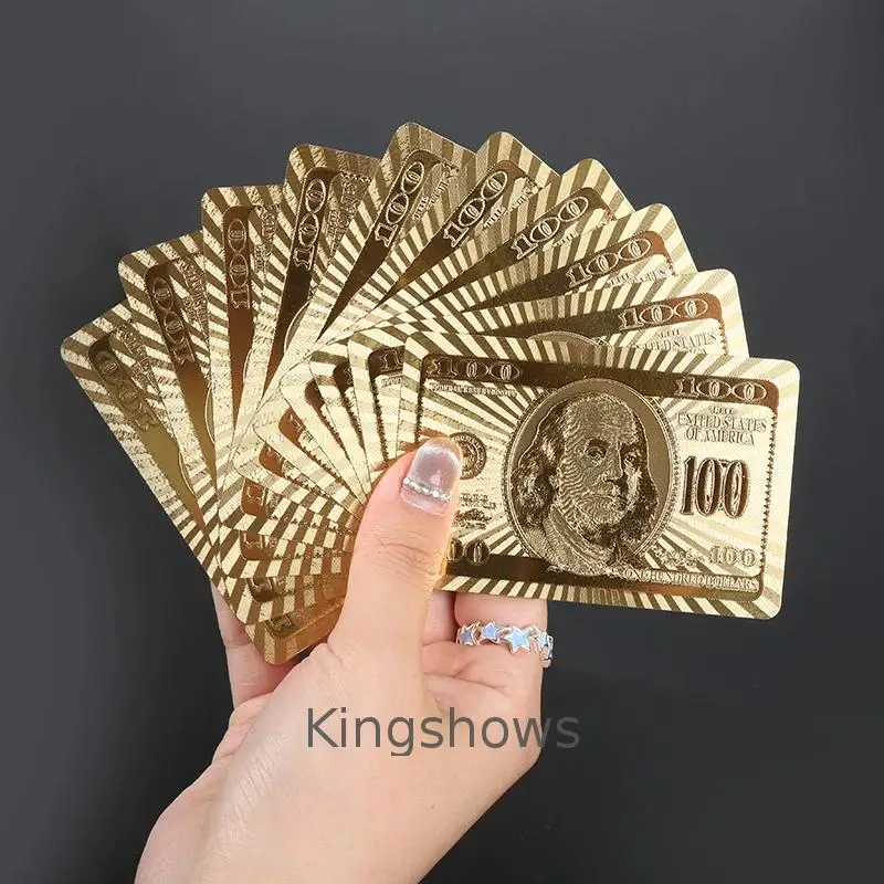 OEM Factory Poker Double Deck Plastic Coated Playing Cards Game