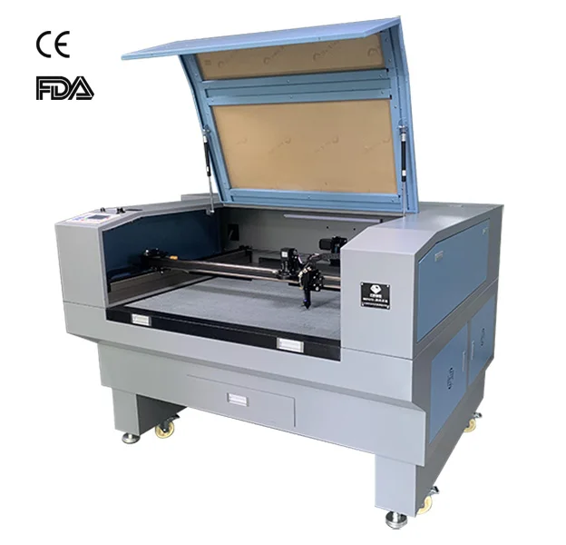 1390 CO2 Laser Cutting Engraving Machine 100w For Non-metal Wook Glass Rubber Leather Cloth CE Certified