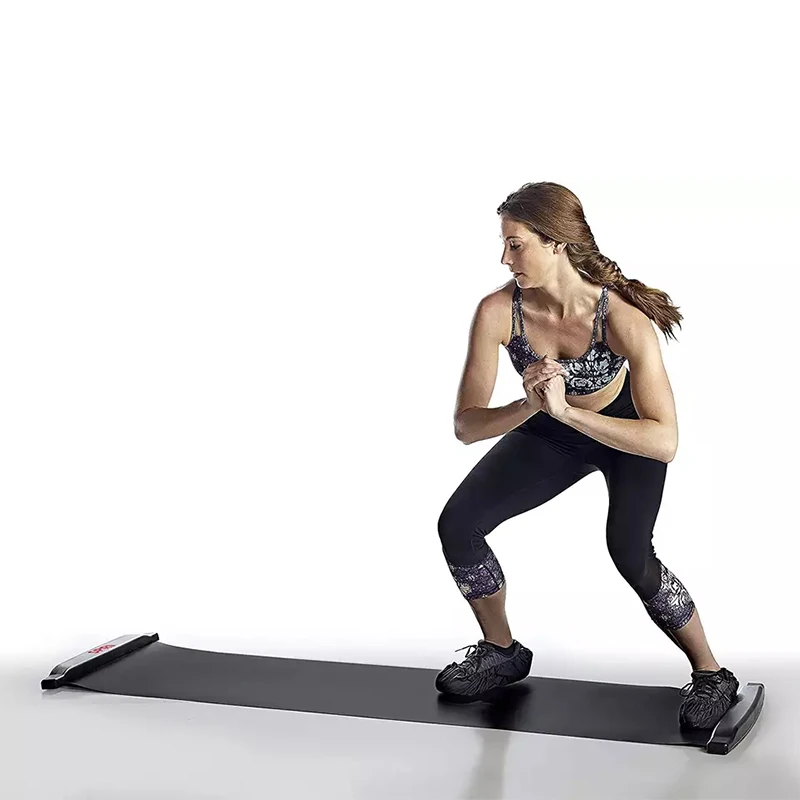 Portable Custom LOGO Home Ice hockey skating fitness Training workout Sliding board