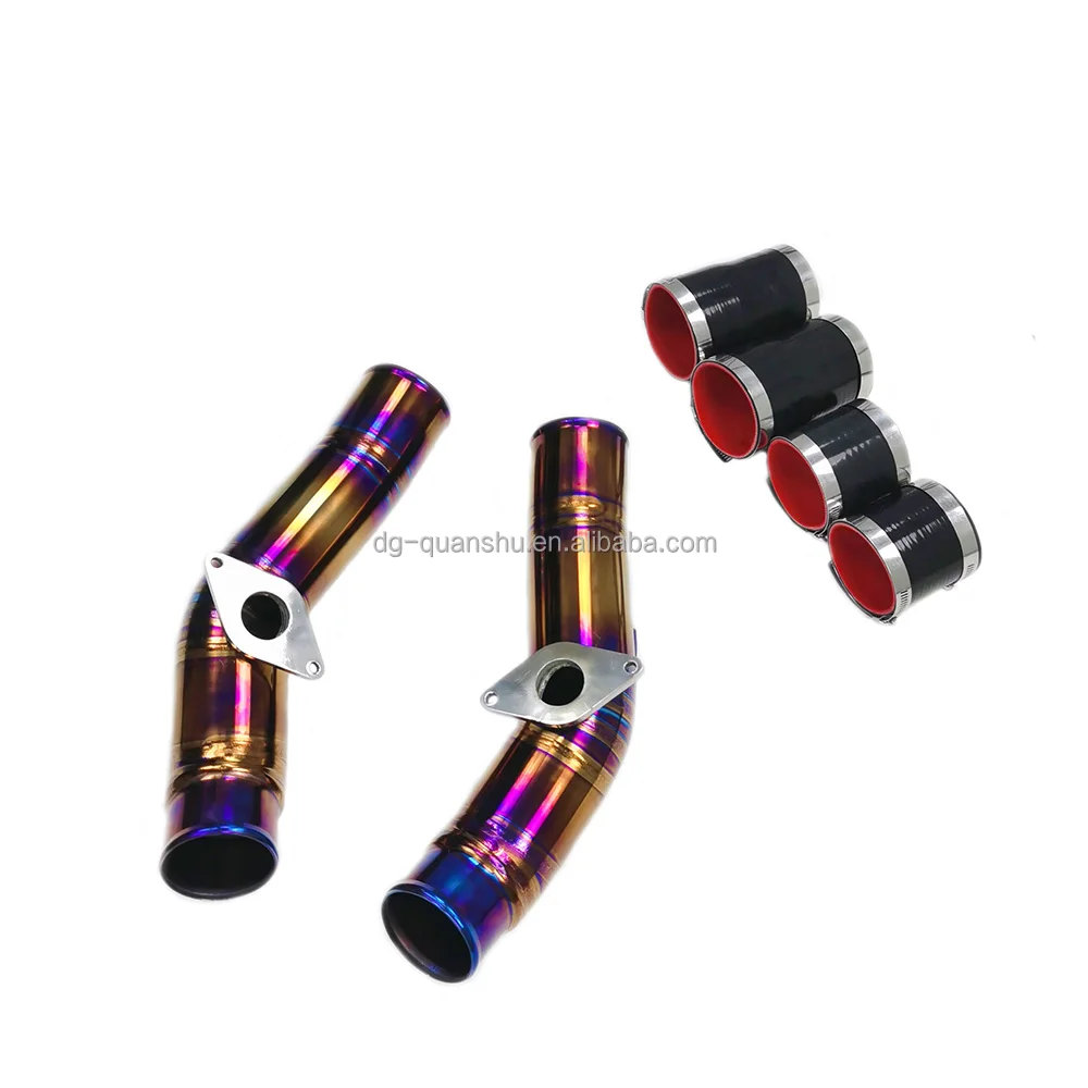 3 inch Upper intercooler Pipes  For Nissan GT-R  R35 Titanium exhaust catback