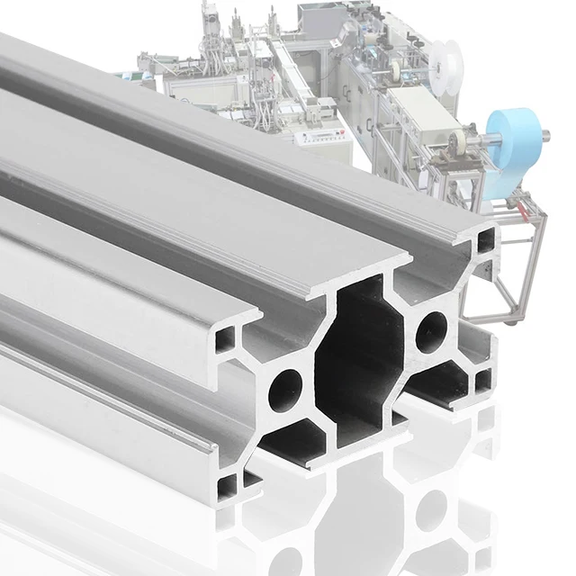 2040 slot aluminum extrusion n95 respirator mask machine aluminum profile