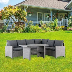 New style general use garden sofa set rattan