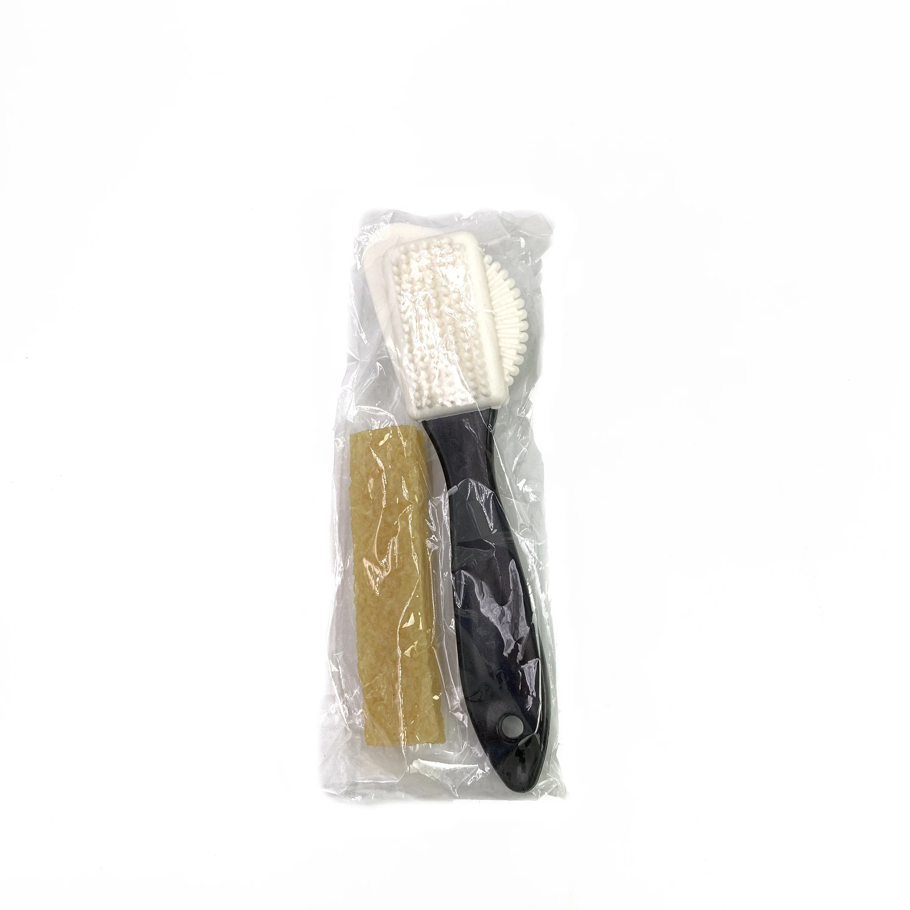 Hot Selling Small Plastic Suede And Leather Rubber Shoe Clean Brush Set For Nubuck Shoes