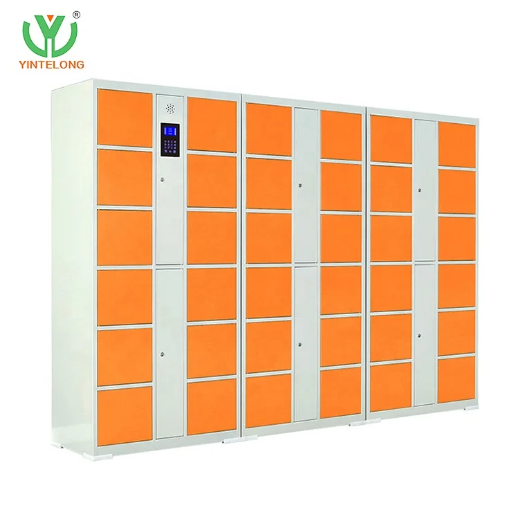 YL Smart Storage Locker Customized size&color Metal Steel Cabinet with Intelligent operating system steel storage cabinet