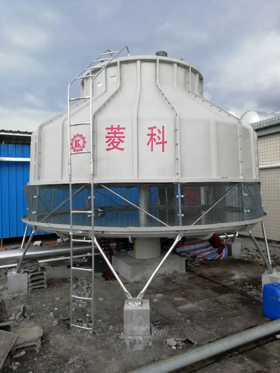 Factory Directly Supply Industrial Cooling Tower FRP Circular Open Cooling Tower