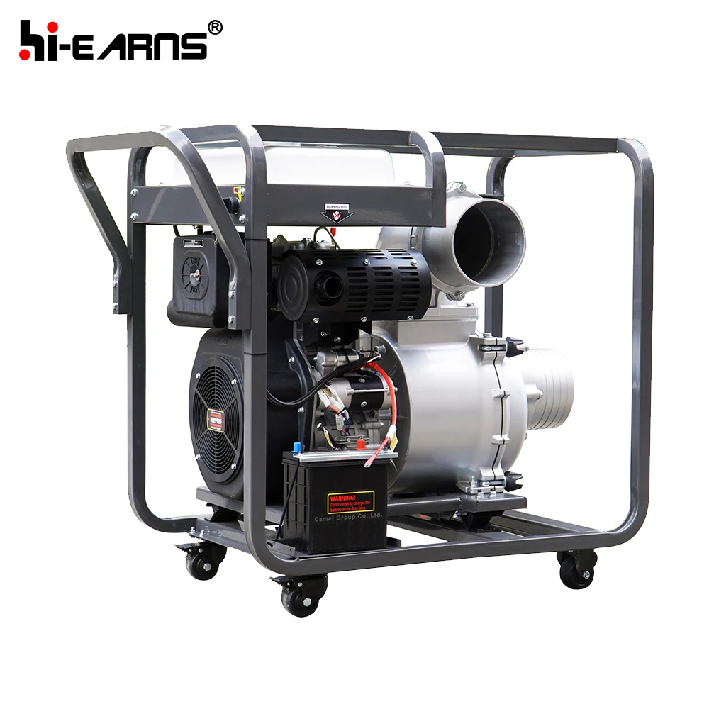 New water pump DP80E 8inch single cylinder motor centrifugal aluminum diesel water pump