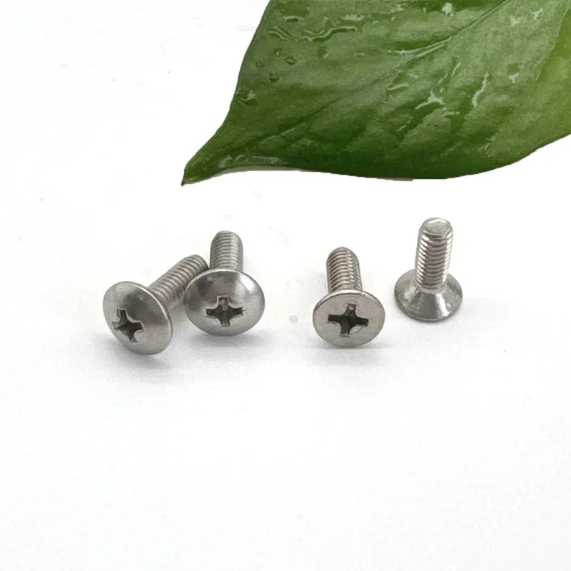 M2 M3 M4 M5 M6 M8 M10 Stainless Steel Hex Drive Hexagon Recessed Large Flat Head Screws