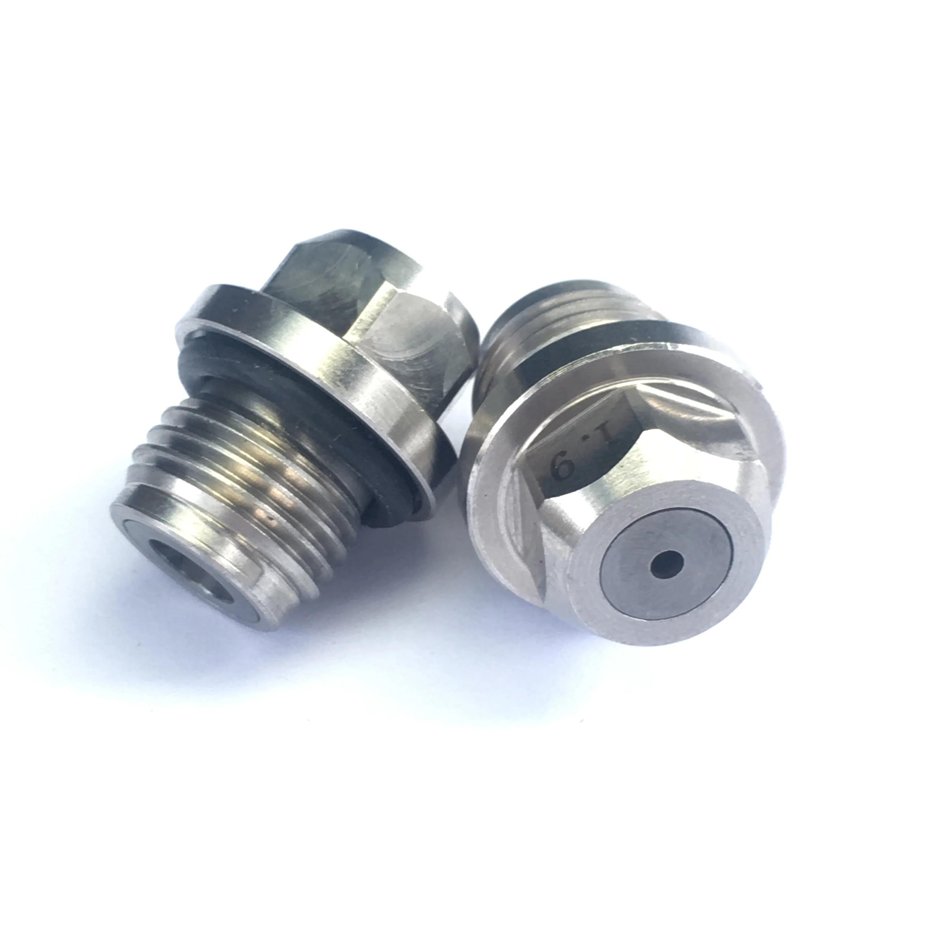 3/8inch thread full cone tungsten carbide spray nozzle for oil separator in palm oil manufacturer