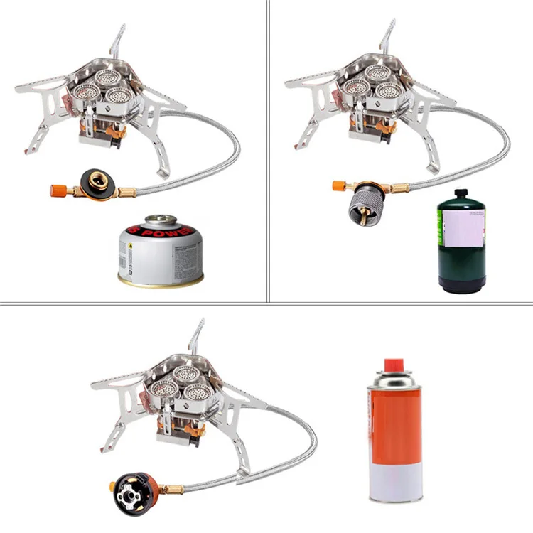 Wholesale advanced technology outdoor cast steel mini folding camping gas stove