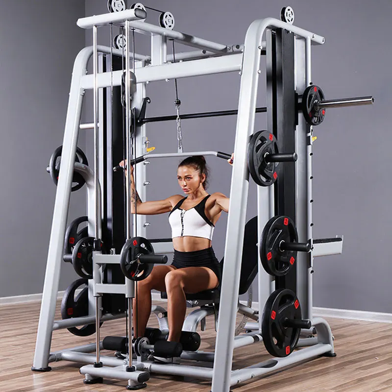 Wholesale Home Gym Multi Functional Cable Crossover Gym Smith Machine