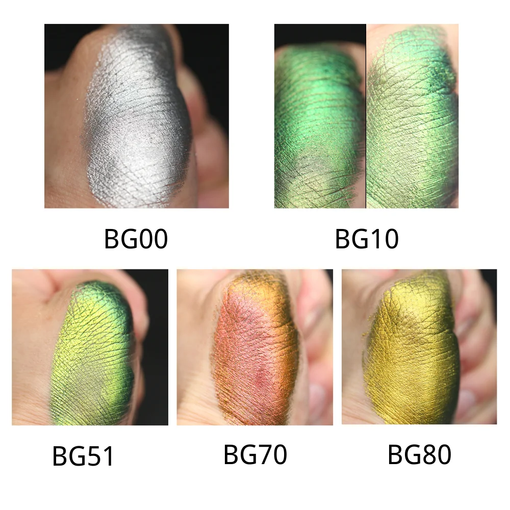 Broyal Aurora Multi Chrome Pigment Automotive Silver White Pearl Luster Pigment for Auto Paint