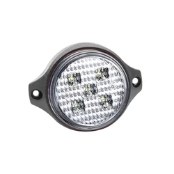 Dot 10-30V Round Clearance Marker Indicator Signal Lamps LED Side Marker Lights for Trucks