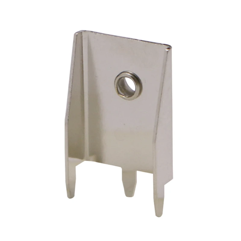 Nickel Plated Brass 9 Volt Battery Contact 9V PCB Battery Terminal BC-693-NI