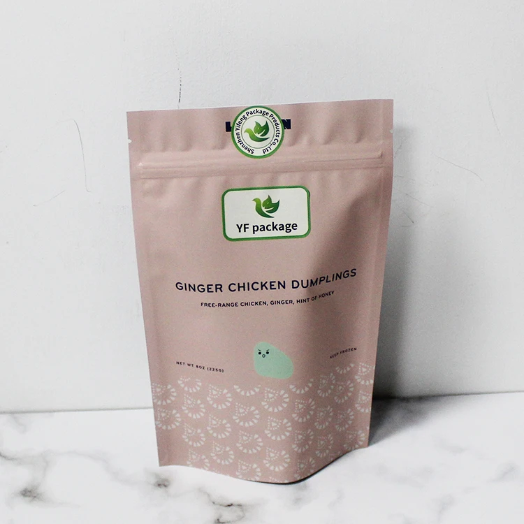 private label printing ziplock plastic bag/Resealable laminated aluminum foil bag/stand up pouch for meat,pork,beef,sea food,