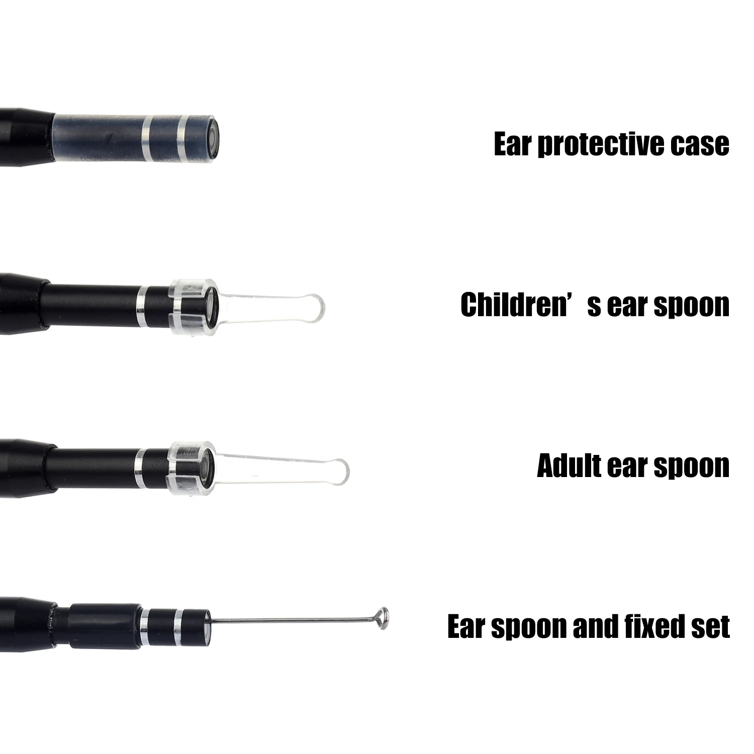  3 в 1 usb hd визуальный наушник для чистки ушей otoscope эндоскоп 5 мм android