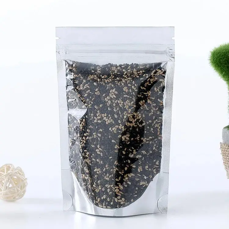 Factory Wholesale Hot Sale Stand-Up Pouch Printing Packaging Aluminized Yin-Yang Composite Food Bag