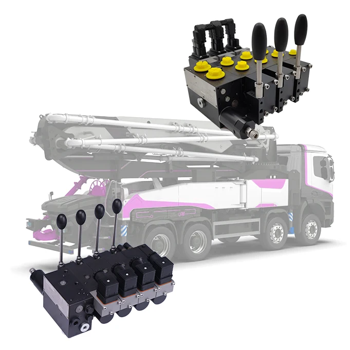 Hawe PSL PSV Multi-Way Hydraulic Multicircuit Proportional Directional Valve Electro-Hydraulic Load Sensing Multi-way valve