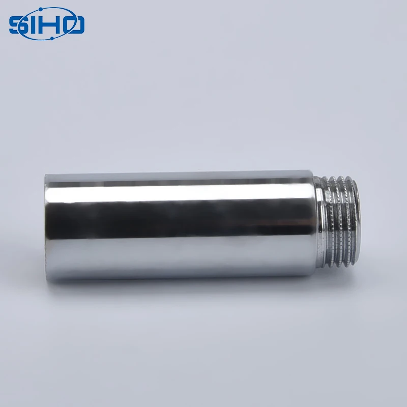 Латунный удлинитель для труб, фитинги для санитарных аксессуаров, основа, масло, вода, газ, желтый, латунный Цвет, мужской квадрат, равноценный