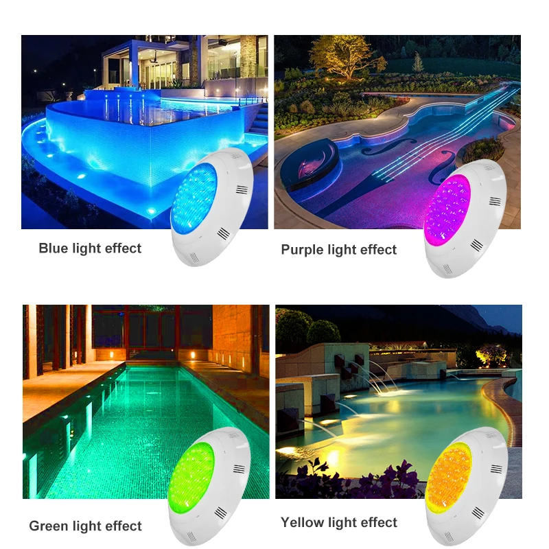 Big Power High Brightness Waterproof IP68 18W 24W 36W Inground Led Underwater Swimming Pool Lights