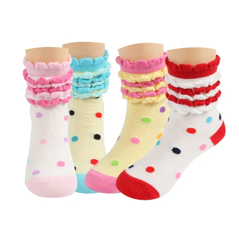 Girls socks manufacturer warm cute pink girl dancing socks pile pile socks wholesale