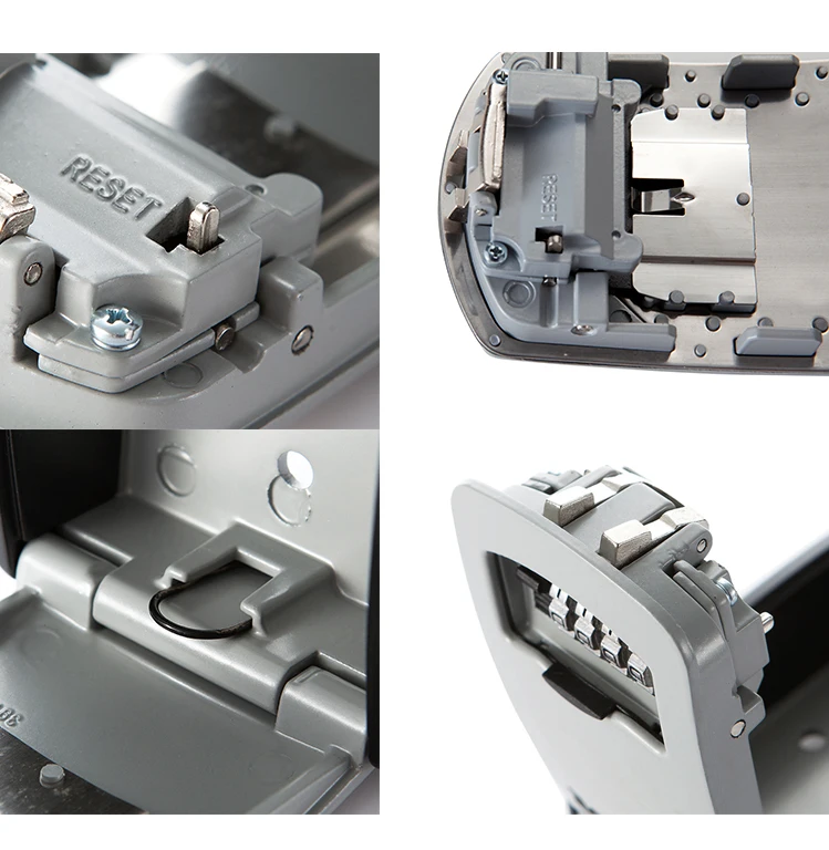 5401D factory supplier metal security safes key master lock box 4 digit combination safety zinc alloy keyless storage holder