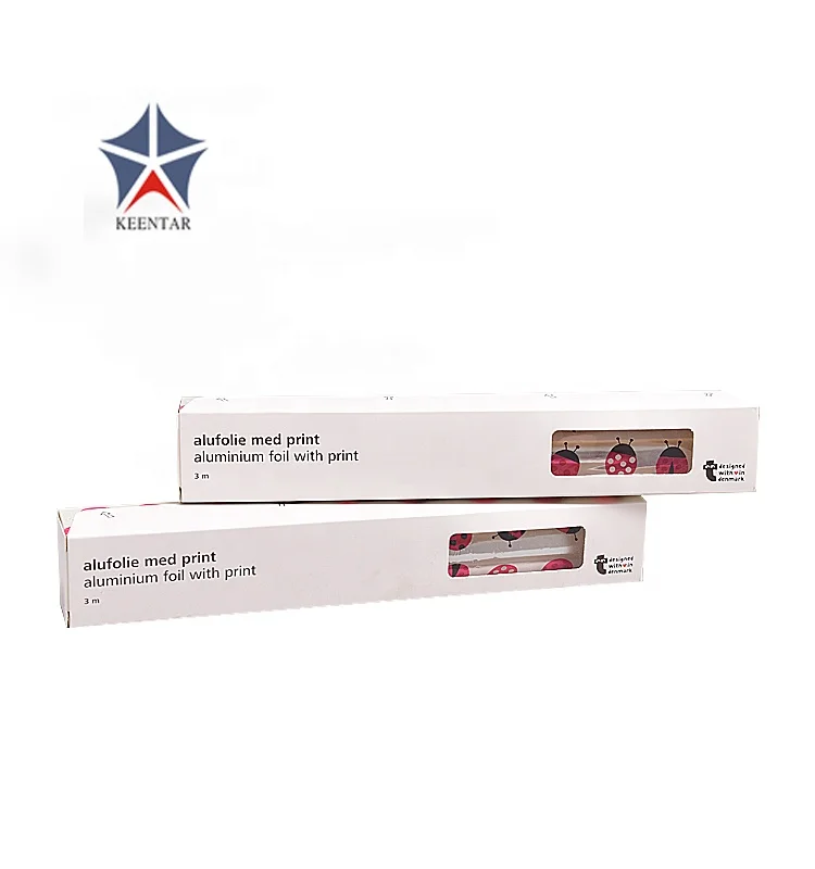 
New Design 8011 Household Food Grade Paper roll,Aluminum Foil For Print 