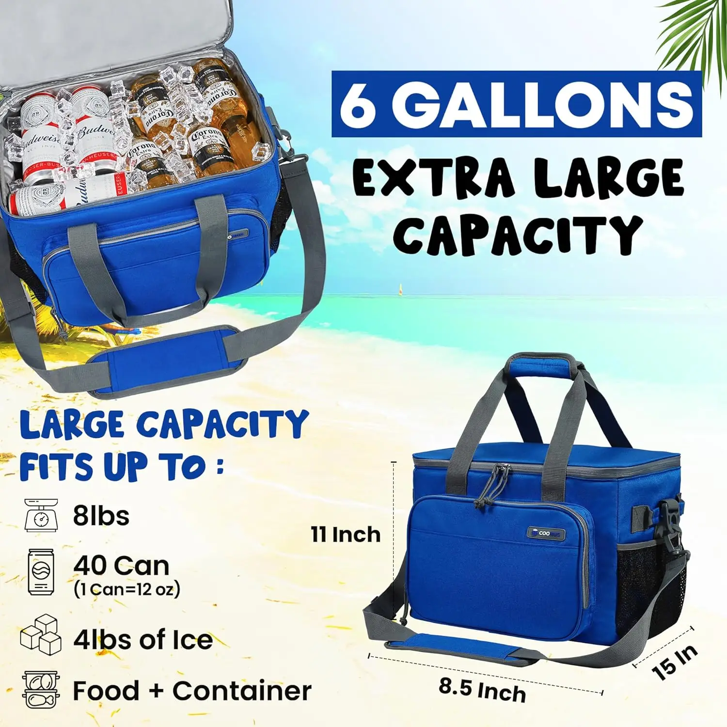 foldable large ultrasonic nonwoven ice breastmilk backpack water bottle 6l kids mini thermal picnic lunch insulated cooler bag