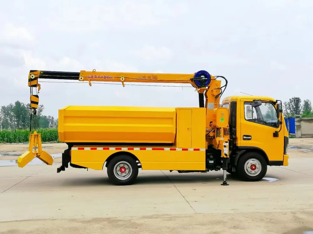 With 4.6 cbm Clear water tank sewer dredging Truck