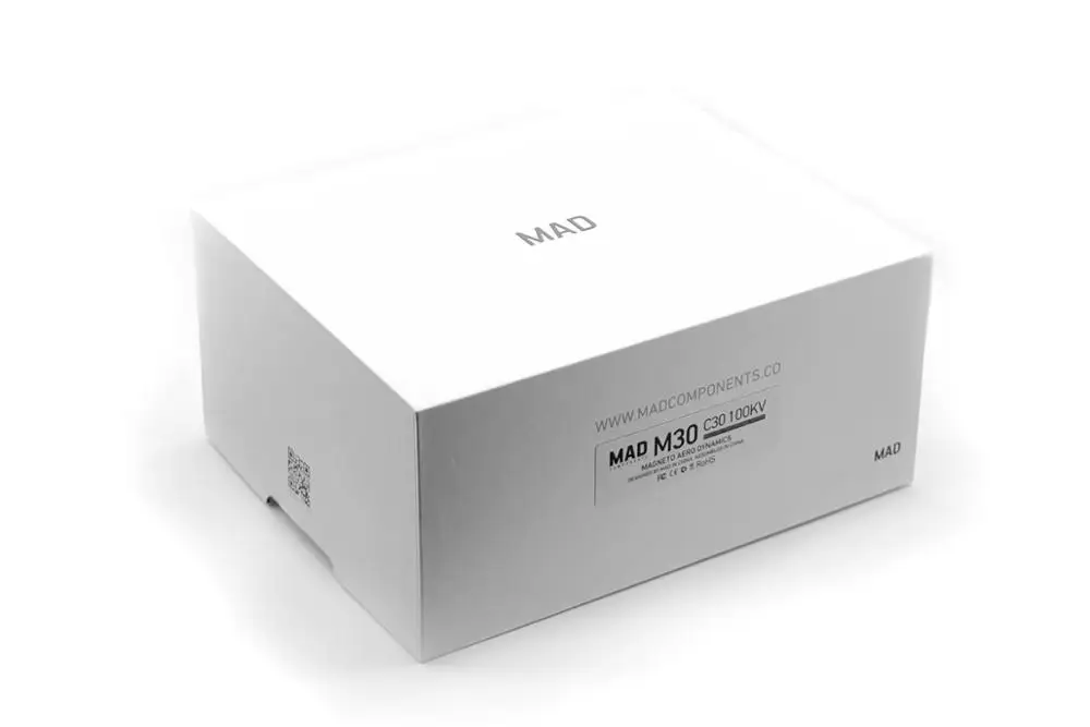  Мотор бесщеточный для радиоуправляемого дрона MAD M30 IPE V2.0 KV100 максимальная Тяжелая тяга 49