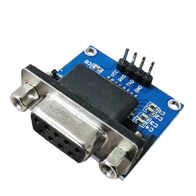 RS232 to TTL/Mother serial port to TTL serial port module/flash board MAX3232 chip Programming MCU