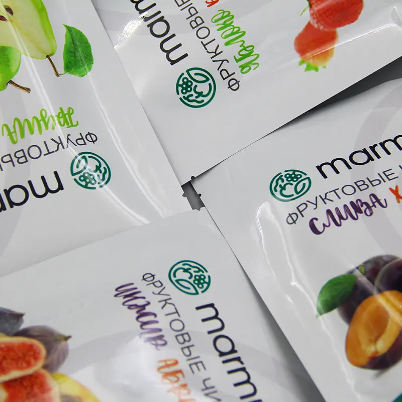 Custom Printing Zipper Bag Biodegradable Dried Fruit Packaging Ziplock Bags Vacuum Potato Crisps Plastic Food PE Snack Bag HF