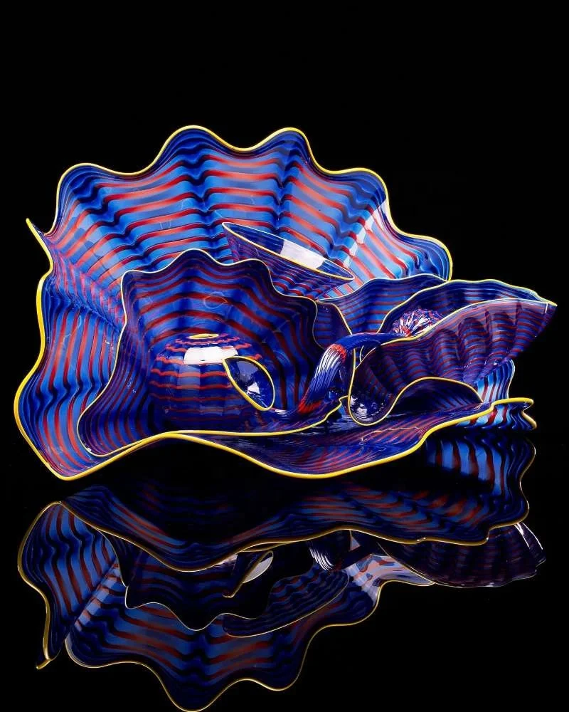 Большая фигурка из стекла для домашнего декора специальный дизайн декоративные блоки муранского поделки