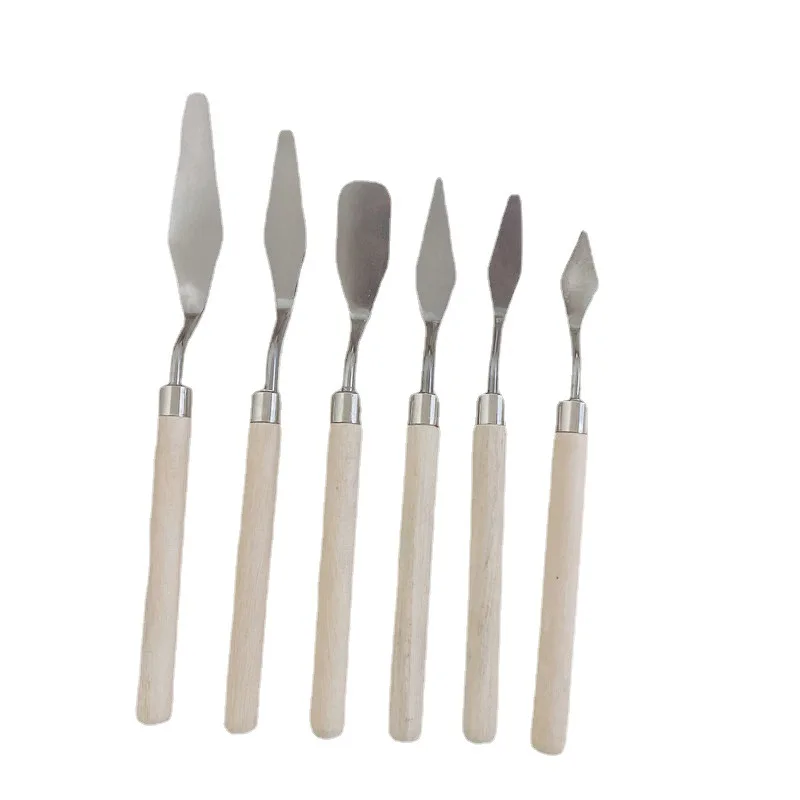 Oil painting palette gouache acrylic paint scraper