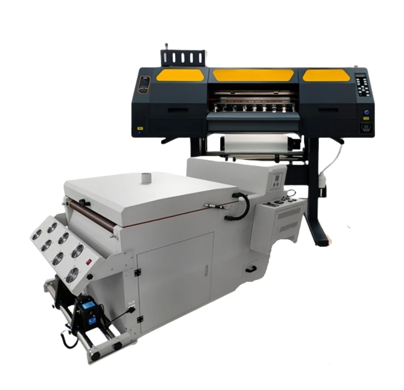 Digital Hot Stamping Printer 4-Head High-Speed I3200 Automatic Roll-To-roll Fashion Logo Clothing Printing rinter
