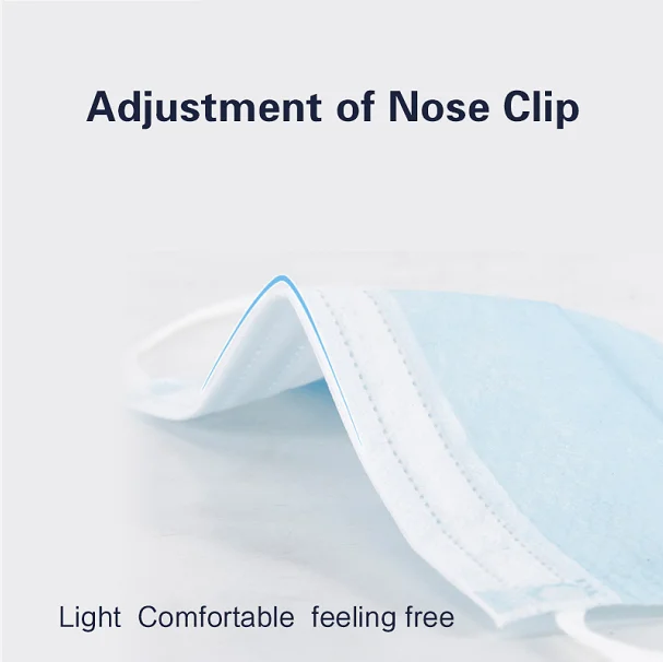 Source manufacturers sell 2020 disposable medical blue masks 3 ply disposable face mask